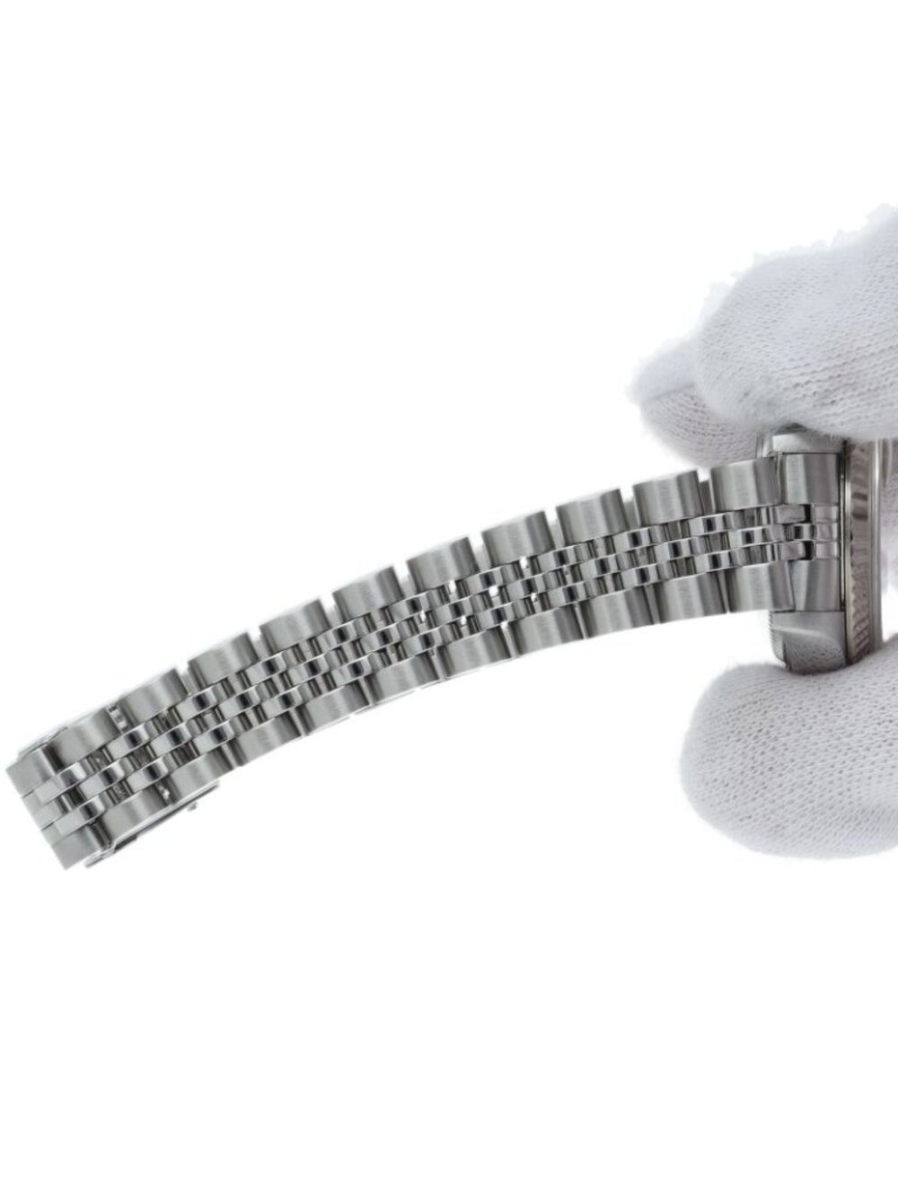 Rolex Datejust Watch 18k White Gold SS Silver - Picture 7 of 7